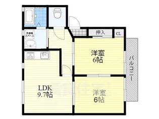 エクストリーム1【2階】の間取り