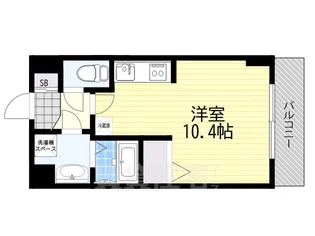 1Kの間取り画像