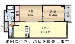 第45長栄シャルト五条【2階】の間取り