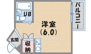 ダイドーメゾン西宮北口X【4階】の間取り