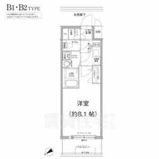 エスリード新栄グラティア【2階】の間取り