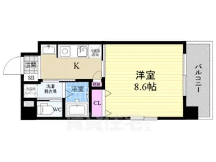 5S京都五条【4階】の間取り