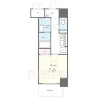 ブリリアコート金山【10階】の間取り