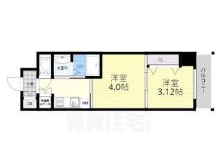 NU伊丹駅前【301号室】の間取り