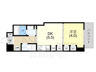 神戸元町Noah【8階】の間取り