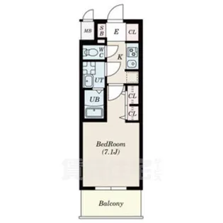 S-RESIDENCE星ヶ丘【2階】の間取り