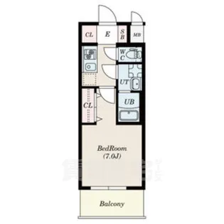 S-RESIDENCE堀田North【5階】の間取り