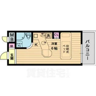 ラ・パルフェ・ド・レジェール【2階】の間取り