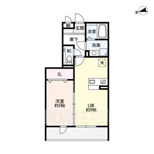 コートアッキーノ【2階】の間取り