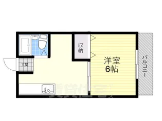 ニューライン城山【3階】の間取り
