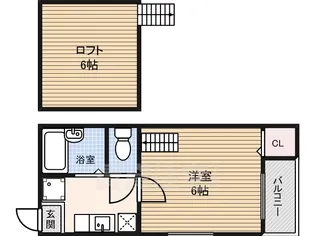 エーフラッツ尾頭橋【2階】の間取り