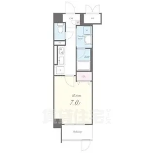 ルアナ神宮【1階】の間取り