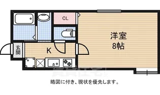 アンボワーズプレドパレ【3階】の間取り