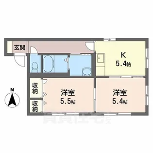 ファミール3【2階】の間取り