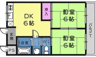 メゾンドM2【201号室】の間取り