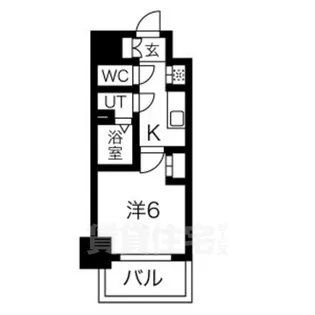 エステート金山【8階】の間取り