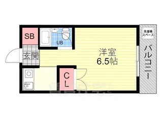 アドミラルマンション【1階】の間取り