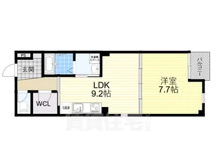 大阪府大阪市旭区赤川1丁目【マンション】の間取り