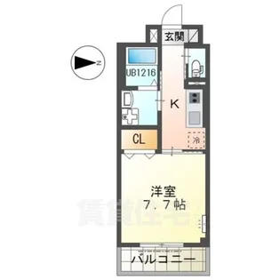 GR御器所【3階】の間取り