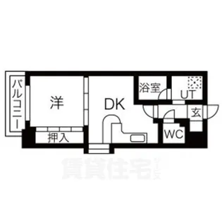 DOMUS21【8階】の間取り