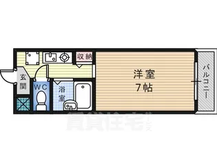 フルーリ深井【3階】の間取り