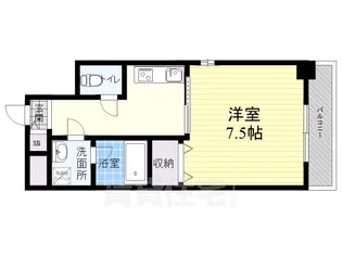 WOB西宮レジデンス【5階】の間取り