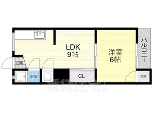 大栄マンション【3階】の間取り