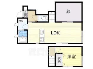 Belle Lead毛馬【1階】の間取り