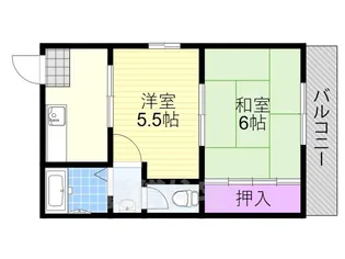 吉村マンション【3階】の間取り