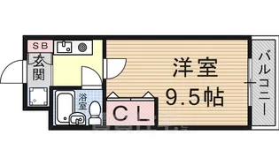サンレジデンス玉川【3階】の間取り