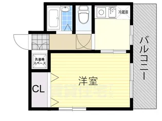 ドゥ・フェイト須磨【2階】の間取り