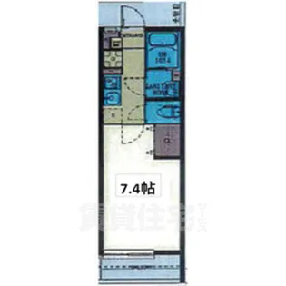 リシャール・瑞【1階】の間取り