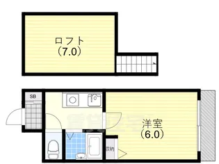 兵庫県神戸市須磨区大田町5丁目【マンション】の間取り