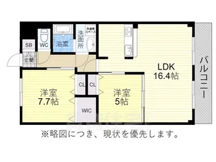 インペリアル豊明【3階】の間取り