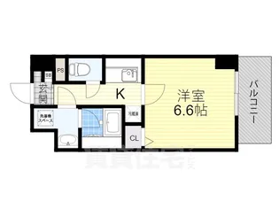 天王寺ルート25【5階】の間取り