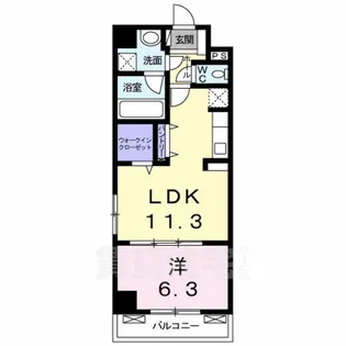 リッチモンド イースト【2階】の間取り