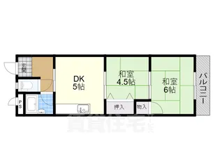 エレガンスシティー【3階】の間取り