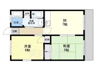 セジュールアミ【203号室】の間取り