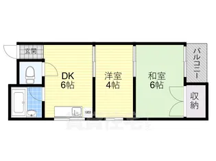 サンプラザ照ヶ丘B棟【3階】の間取り