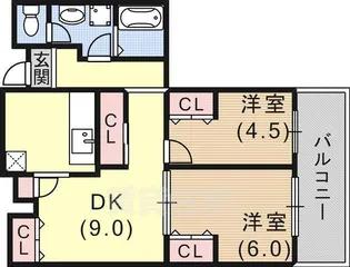昭和レジデンス【5階】の間取り