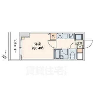 RIDGE堀田【7階】の間取り