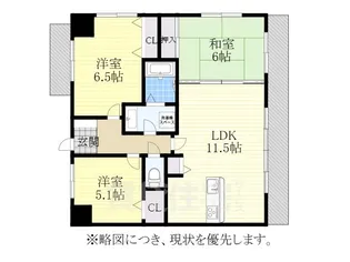 メゾンルミナス【2階】の間取り