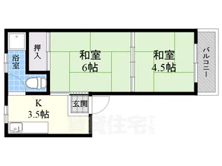 三和マンション【2階】の間取り