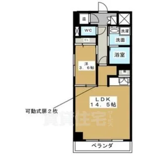 マリオン千種【12階】の間取り