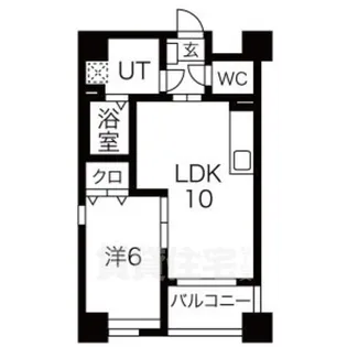 リュミアン堀田テラス【4階】の間取り