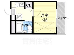 シティパレスJR郡山駅前P-2【1階】の間取り