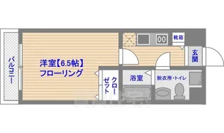 ラセット博多【14階】の間取り
