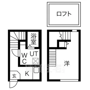 グランシエル【1階】の間取り