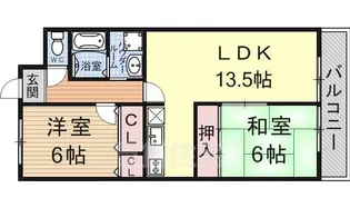 めるべーゆ杉【3階】の間取り