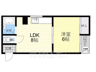 エンパイヤシティ【3階】の間取り